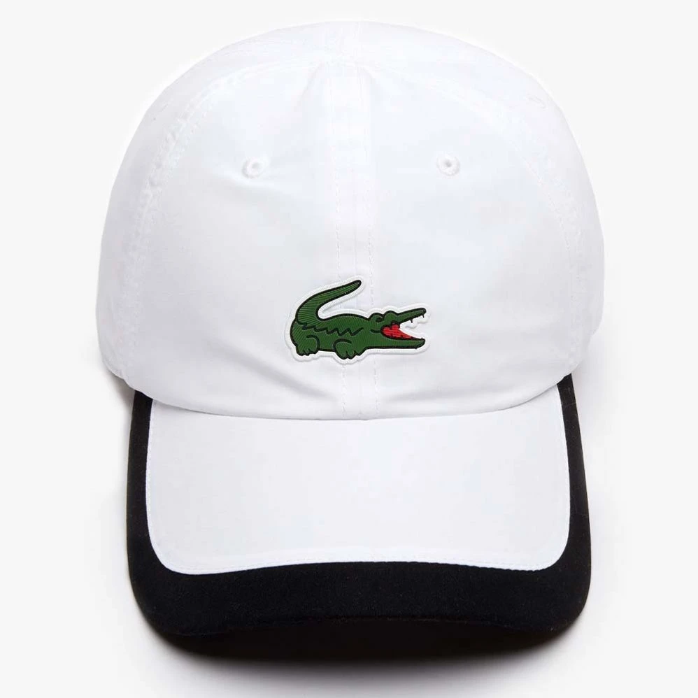 Casquette Lacoste Sport Blanc 5 Casquette Lacoste Sport Blanc – Image 3