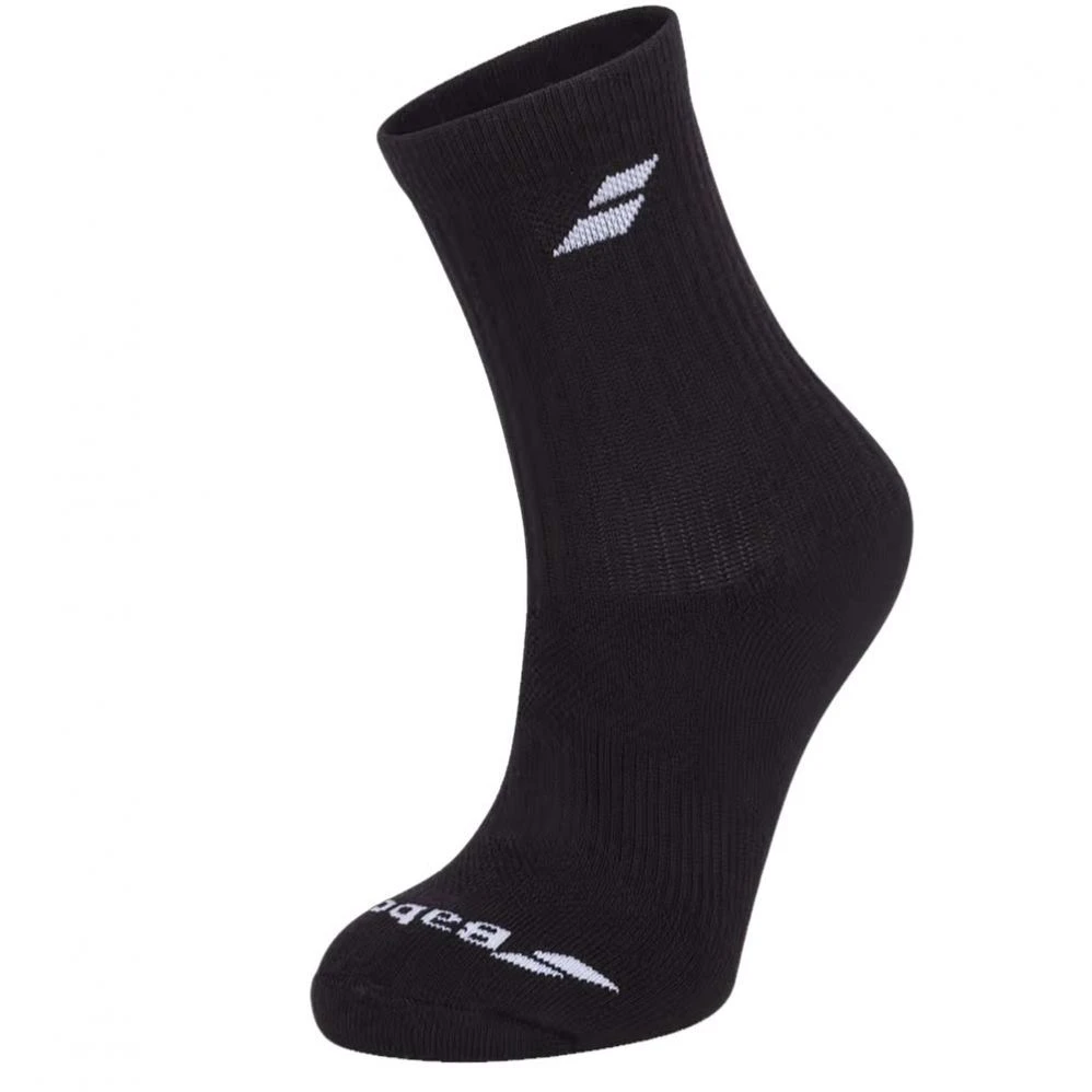 Chaussettes Babolat 3 Pairs Pack Junior Noir 3 Chaussettes Babolat 3 Pairs Pack Junior Noir
