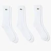 Chaussettes Lacoste Sport Blanc (3 Paires) -HEAD boutique chaussettes lacoste sport blanc 3 paires