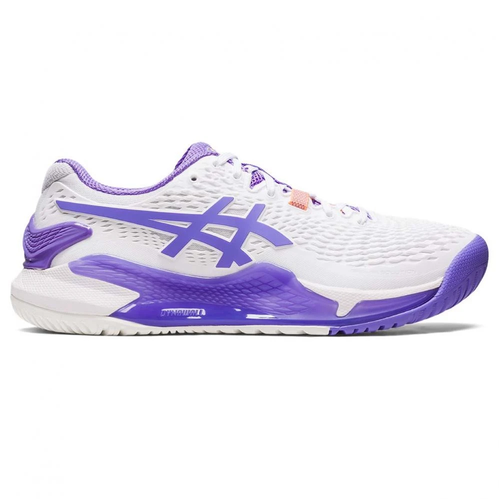 Chaussures Asics Gel Resolution 9 Femme Blanc / Améthyste 3 Chaussures Asics Gel Resolution 9 Femme Blanc / Améthyste