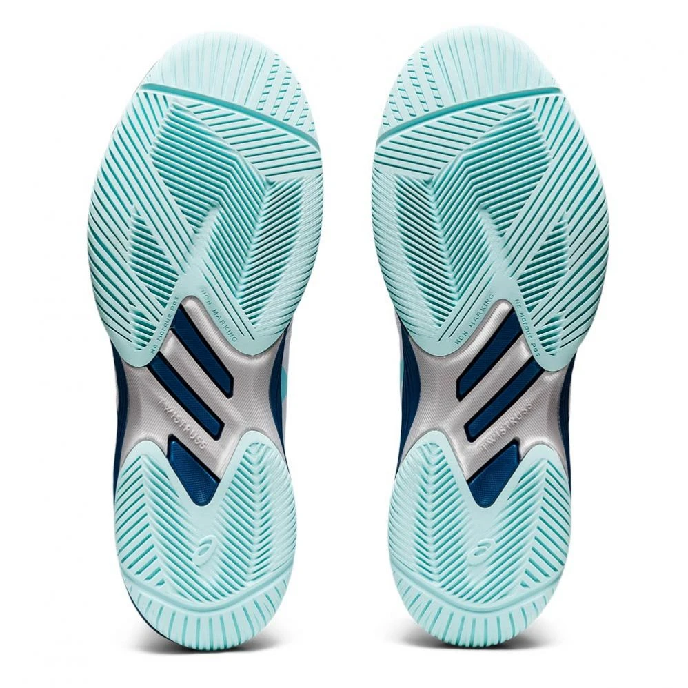 Chaussures Asics Solution Swift FF Femme Bleu / Blanc 8 Chaussures Asics Solution Swift FF Femme Bleu / Blanc – Image 6