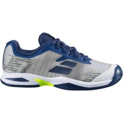 Chaussures Babolat Jet All Court Junior Gris / Bleu