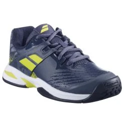 Chaussures Babolat Propulse All Court Junior Gris / Aero -HEAD boutique chaussures babolat propulse all court junior gris aero 4