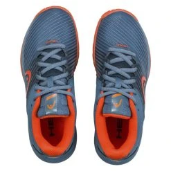 Chaussures Head Revolt Pro 4.0 Terre Battue Junior Bleu / Orange -HEAD boutique chaussures head revolt pro 40 clay junior bleu orange 3