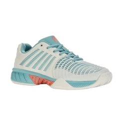 Chaussures K-Swiss Express Light 3 Femme Blanc / Bleu -HEAD boutique chaussures k swiss express light 3 femme blanc bleu 2