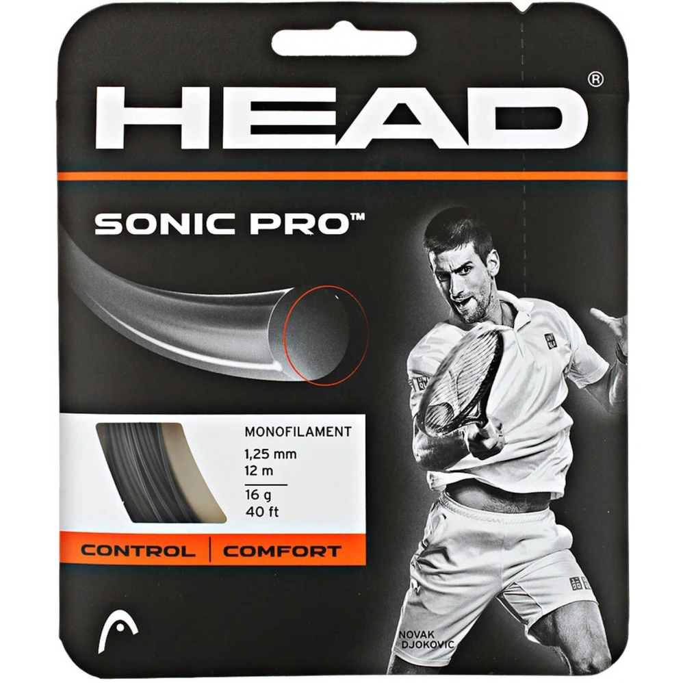 Cordage Head Sonic Pro Noir 12m 3 Cordage Head Sonic Pro Noir 12m