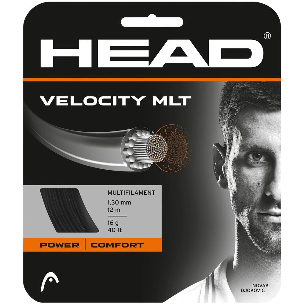 Cordage Head Velocity MLT Noir 12m 3 Cordage Head Velocity MLT Noir 12m