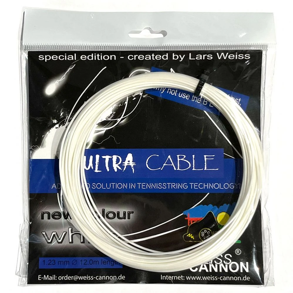 Cordage Weisscannon Ultra Cable Blanc 12m 3 Cordage Weisscannon Ultra Cable Blanc 12m