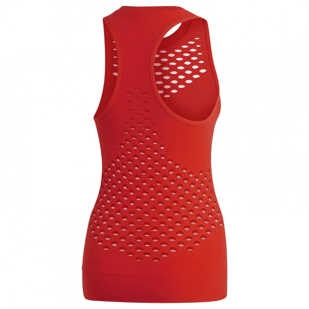 Débardeur Adidas Stella Mac Cartney Rouge Muguruza 4 Débardeur Adidas Stella Mac Cartney Rouge Muguruza – Image 2