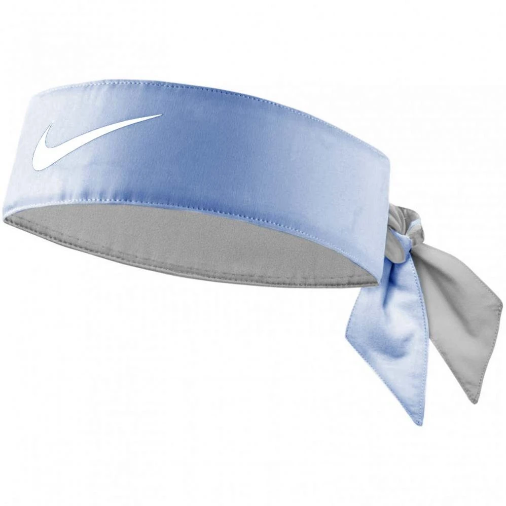 Headband Nike Dri-Fit Bleu / Blanc 3 Headband Nike Dri-Fit Bleu / Blanc