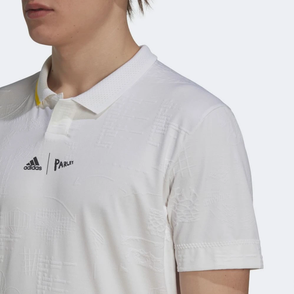 Polo Adidas London Blanc 4 Polo Adidas London Blanc â Image 2