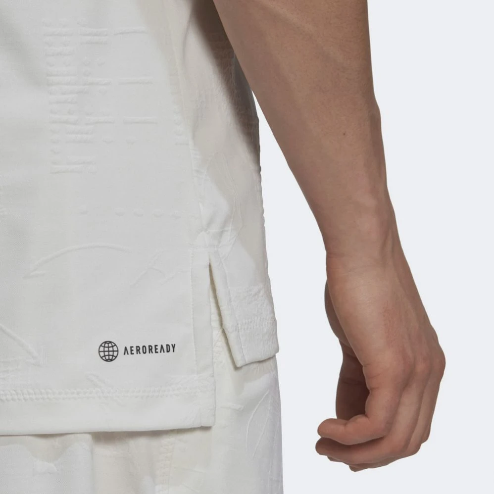 Polo Adidas London Blanc 5 Polo Adidas London Blanc â Image 3