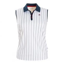 Polo Fila American PIA Blanc