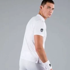 Polo Hydrogen Tech Serafino Blanc Wimbledon -HEAD boutique polo hydrogen tech serafino blanc wimbledon 1