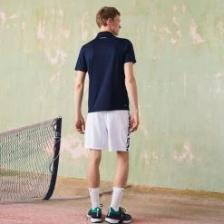 Polo Lacoste Sport Color-Bloc Bleu Marine / Vert / Violet 11 Polo Lacoste Sport Color-Bloc Bleu Marine / Vert / Violet -HEAD boutique polo lacoste sport color bloc bleu marine vert violet 3