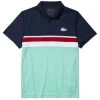 Polo Lacoste Sport Colorblock Bleu / Rouge / Vert -HEAD boutique polo lacoste sport colorblock bleu rouge vert