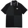 Polo Lacoste Sport Damier Noir -HEAD boutique polo lacoste sport damier noir