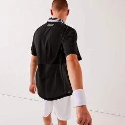 Polo Lacoste Sport Damier Noir -HEAD boutique polo lacoste sport damier noir 2