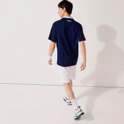 Polo Lacoste Sport Sans Couture Bleu Marine -HEAD boutique polo lacoste sport sans couture bleu marine 1