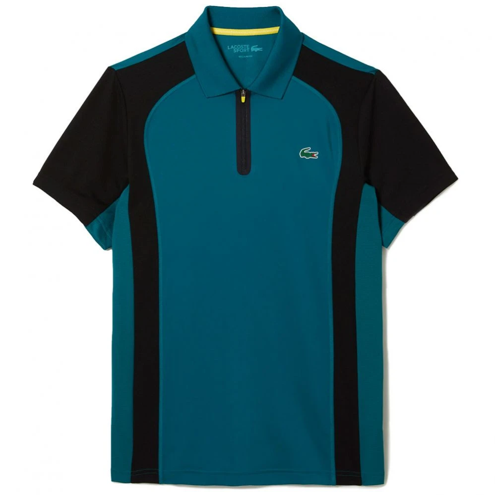 Polo Lacoste Sport Ultra Dry Danube Noir 3 Polo Lacoste Sport Ultra Dry Danube Noir