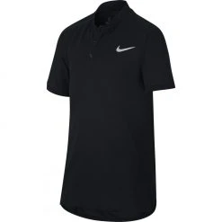 Polo Nike Advantage Junior Noir