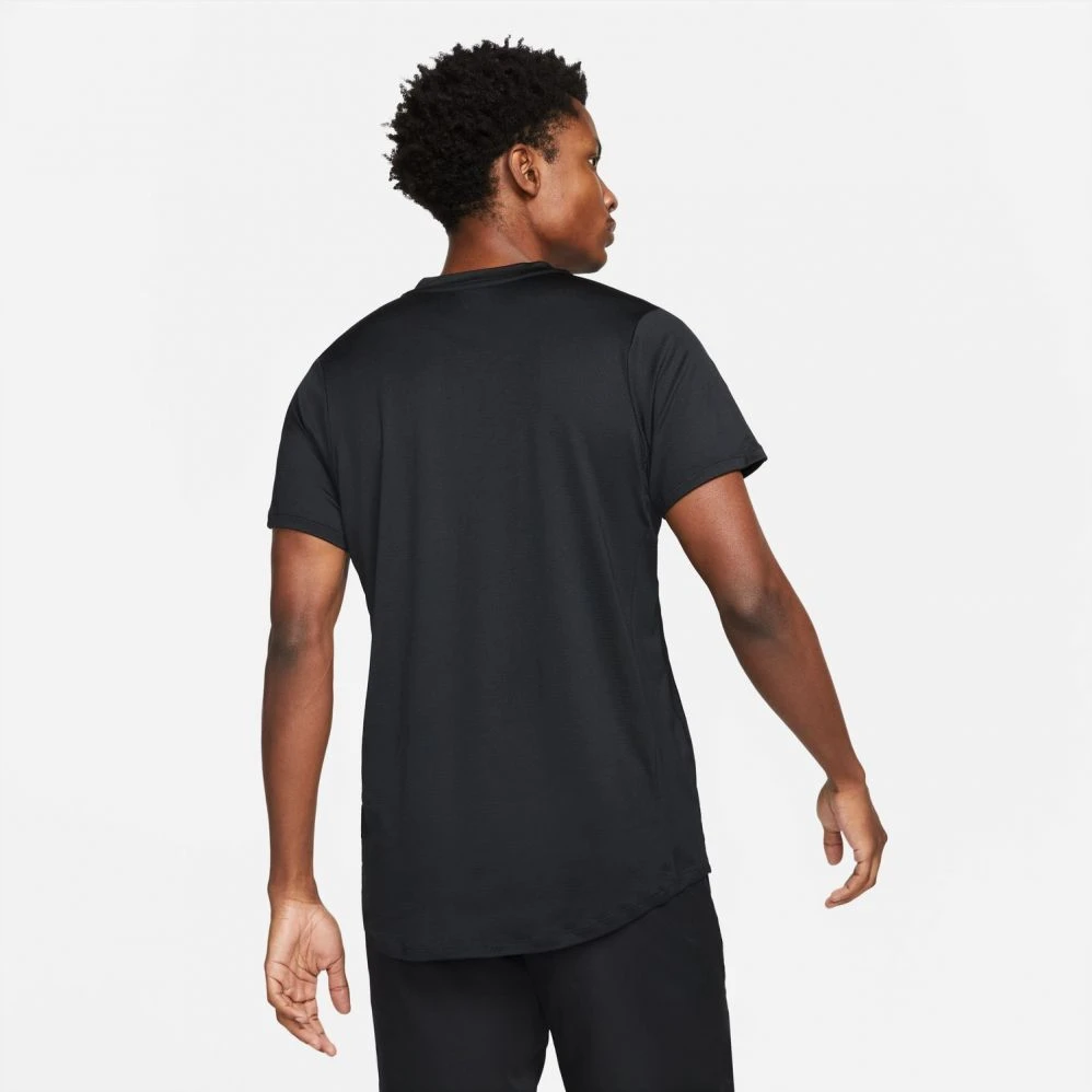 Polo Nike Court Dri-Fit Advantage Noir 4 Polo Nike Court Dri-Fit Advantage Noir â Image 2