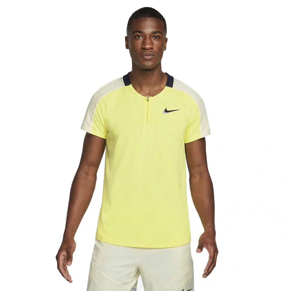 Polo Nike Court DriFit Slam Jaune 3 Polo Nike Court DriFit Slam Jaune