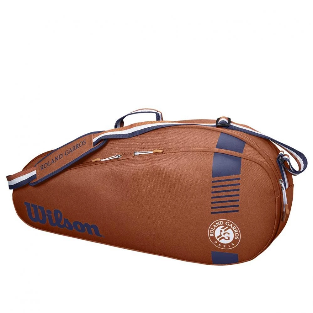 Sac De Tennis 3 Raquettes Wilson Roland Garros Team Clay 3 Sac De Tennis 3 Raquettes Wilson Roland Garros Team Clay