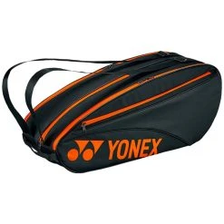 Sac De Tennis Yonex Team Noir / Orange 6 Raquettes