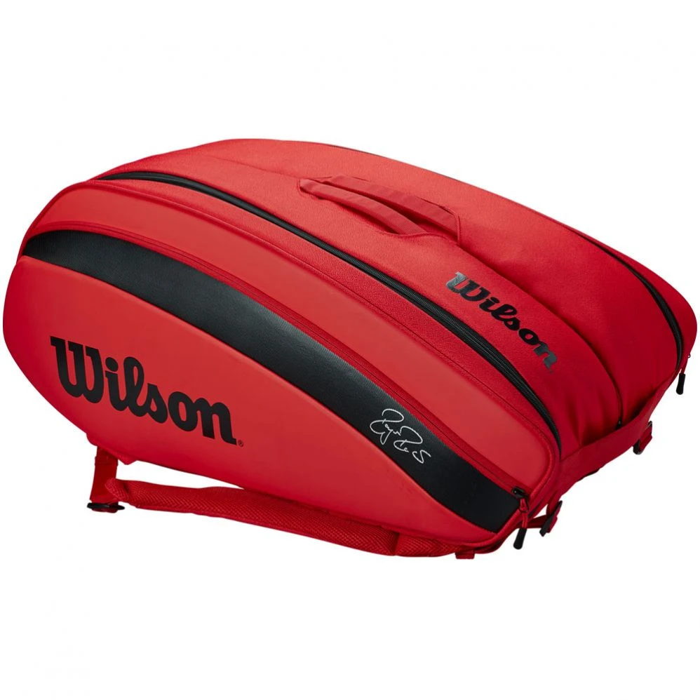 Sac Thermobag Wilson Roger Federer DNA 12R Rouge 4 Sac Thermobag Wilson Roger Federer DNA 12R Rouge – Image 2