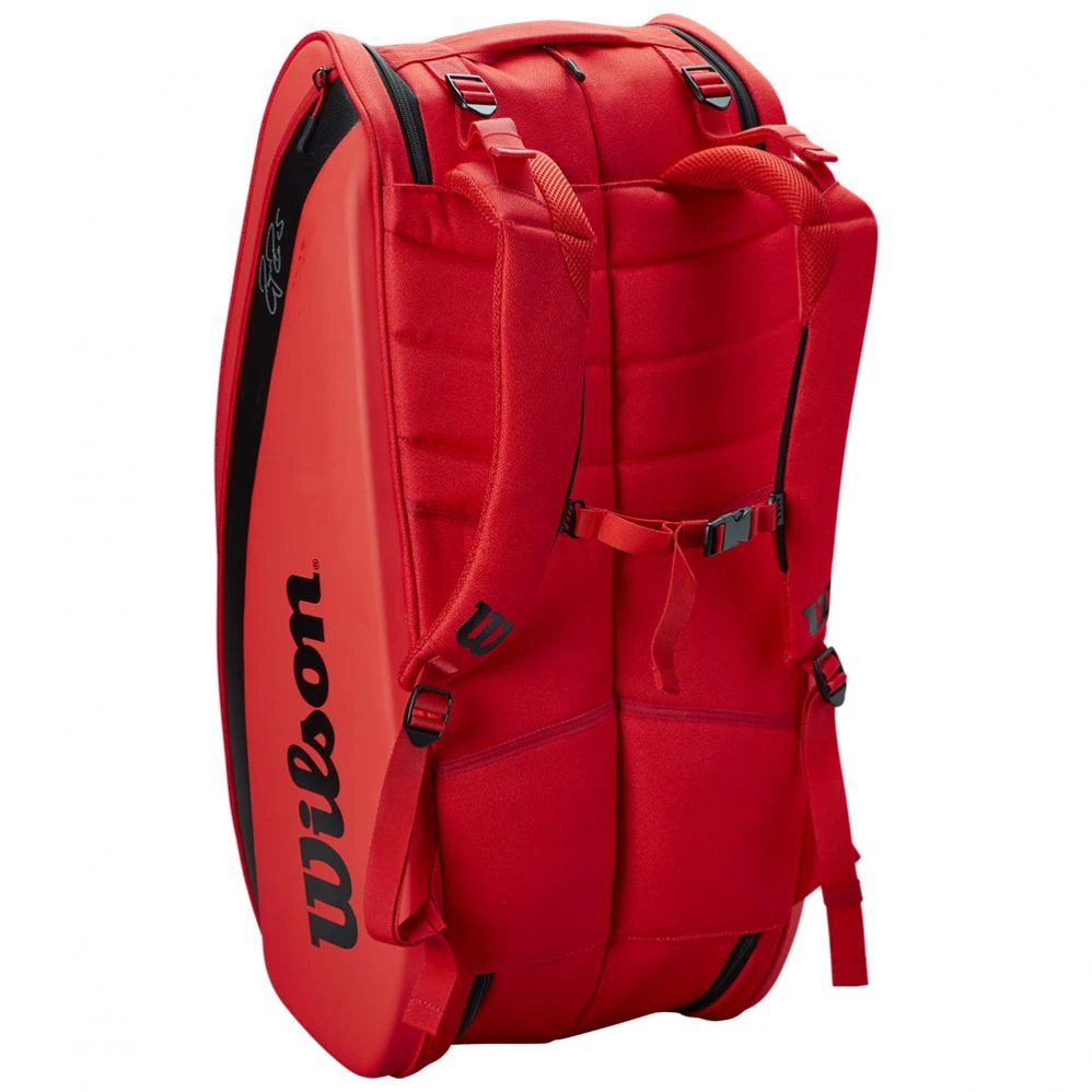 Sac Thermobag Wilson Roger Federer DNA 12R Rouge 5 Sac Thermobag Wilson Roger Federer DNA 12R Rouge – Image 3