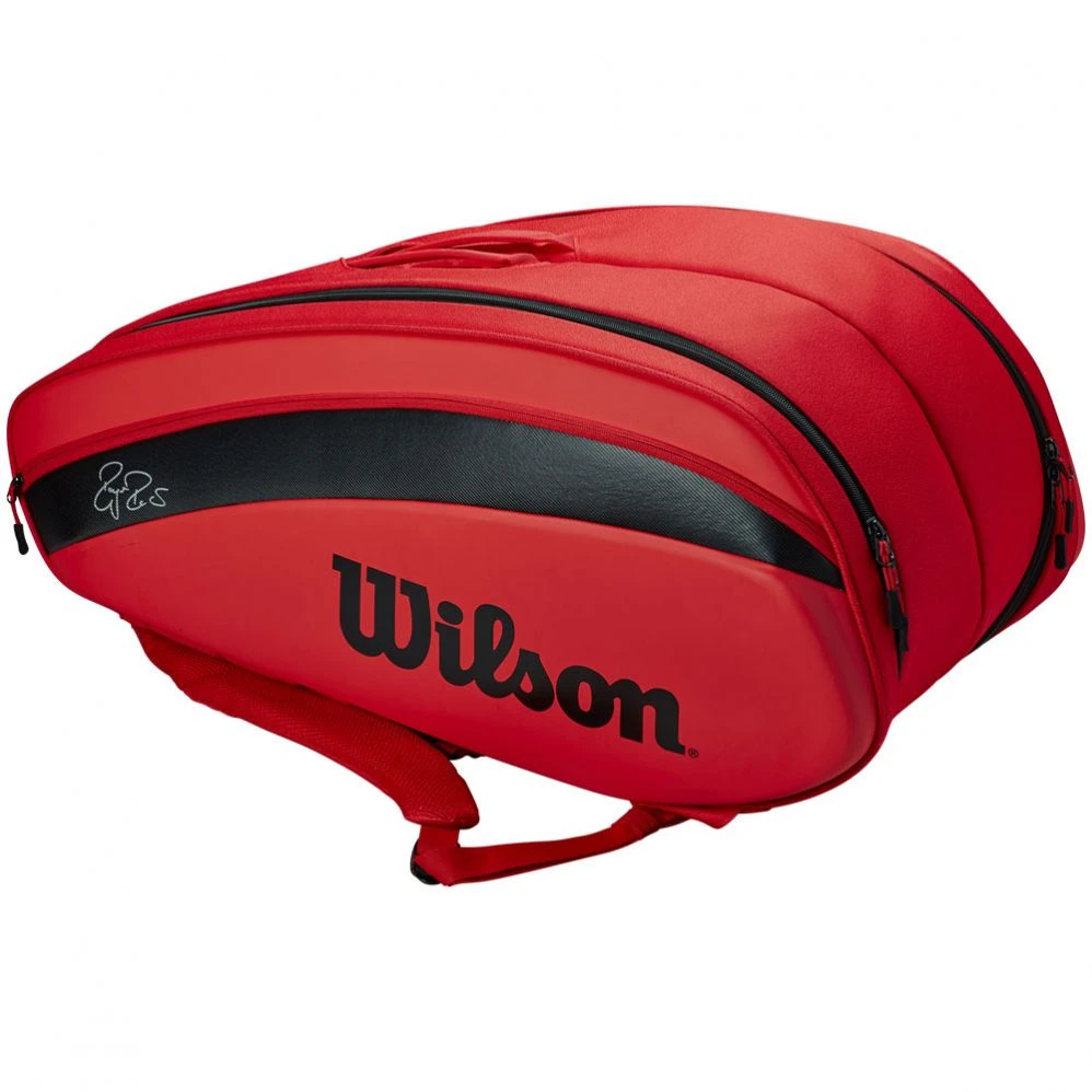 Sac Thermobag Wilson Roger Federer DNA 12R Rouge 3 Sac Thermobag Wilson Roger Federer DNA 12R Rouge