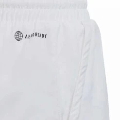 Short Adidas Junior Club 3 Bandes Blanc -HEAD boutique short adidas junior club 3 bandes blanc 2