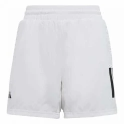 Short Adidas Junior Club 3 Bandes Blanc
