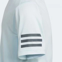 T-Shirt Adidas Junior Club 3 Stripes Bleu -HEAD boutique t shirt adidas junior club 3 stripes bleu 5