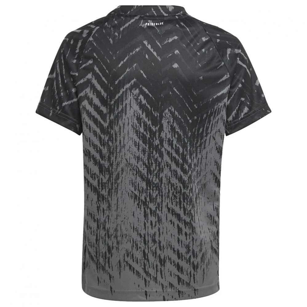 T-Shirt Adidas Junior FreeLift Primeblue Gris / Noir US Open 2021 4 T-Shirt Adidas Junior FreeLift Primeblue Gris / Noir US Open 2021 â Image 2