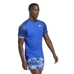 T-Shirt Adidas Melbourne Raglan Ergo Bleu -HEAD boutique t shirt adidas melbourne raglan ergo bleu 4