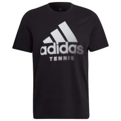 T-Shirt Adidas Tennis Graphic Noir