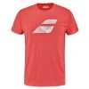 T-Shirt Babolat Exercise Big Flag Rouge 1 T-Shirt Babolat Exercise Big Flag Rouge -HEAD boutique t shirt babolat exercise big flag rouge