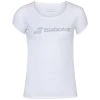 T-Shirt Babolat Junior Exercise Blanc 1 T-Shirt Babolat Junior Exercise Blanc -HEAD boutique t shirt babolat junior exercise blanc