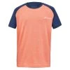 T-Shirt Babolat Play Crew Neck Junior Bleu Marine / Corail -HEAD boutique t shirt babolat play crew neck junior bleu marine corail