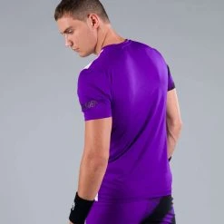 T-Shirt Hydrogen Bicolor Spray Tech Violet / Blanc 7 T-Shirt Hydrogen Bicolor Spray Tech Violet / Blanc -HEAD boutique t shirt hydrogen bicolor spray tech violet blanc 2