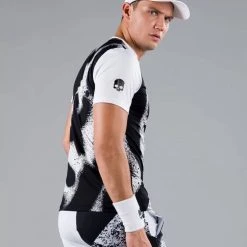 T-Shirt Hydrogen Spray Tech Blanc / Noir -HEAD boutique t shirt hydrogen spray tech blanc noir 1