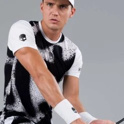 T-Shirt Hydrogen Spray Tech Blanc / Noir -HEAD boutique t shirt hydrogen spray tech blanc noir 2