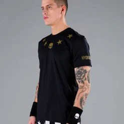 T-Shirt Hydrogen Star Tech Noir / Or 9 T-Shirt Hydrogen Star Tech Noir / Or -HEAD boutique t shirt hydrogen star tech noir or 1
