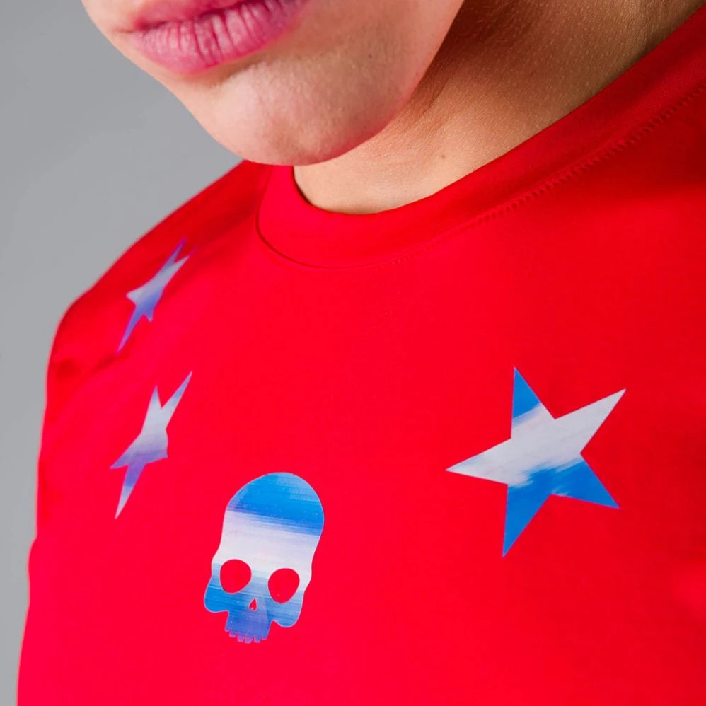 T-Shirt Hydrogen Star Tech Rouge / Bleu 7 T-Shirt Hydrogen Star Tech Rouge / Bleu – Image 5