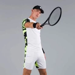 T-shirt Hydrogen Tech Camo Blanc / Jaune Fluo -HEAD boutique t shirt hydrogen tech camo blanc jaune fluo 1