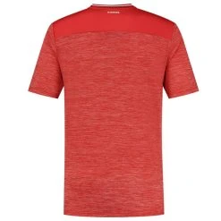 T-Shirt K-Swiss Hypercourt Tee Melange Rouge -HEAD boutique t shirt k swiss hypercourt tee melange rouge 1