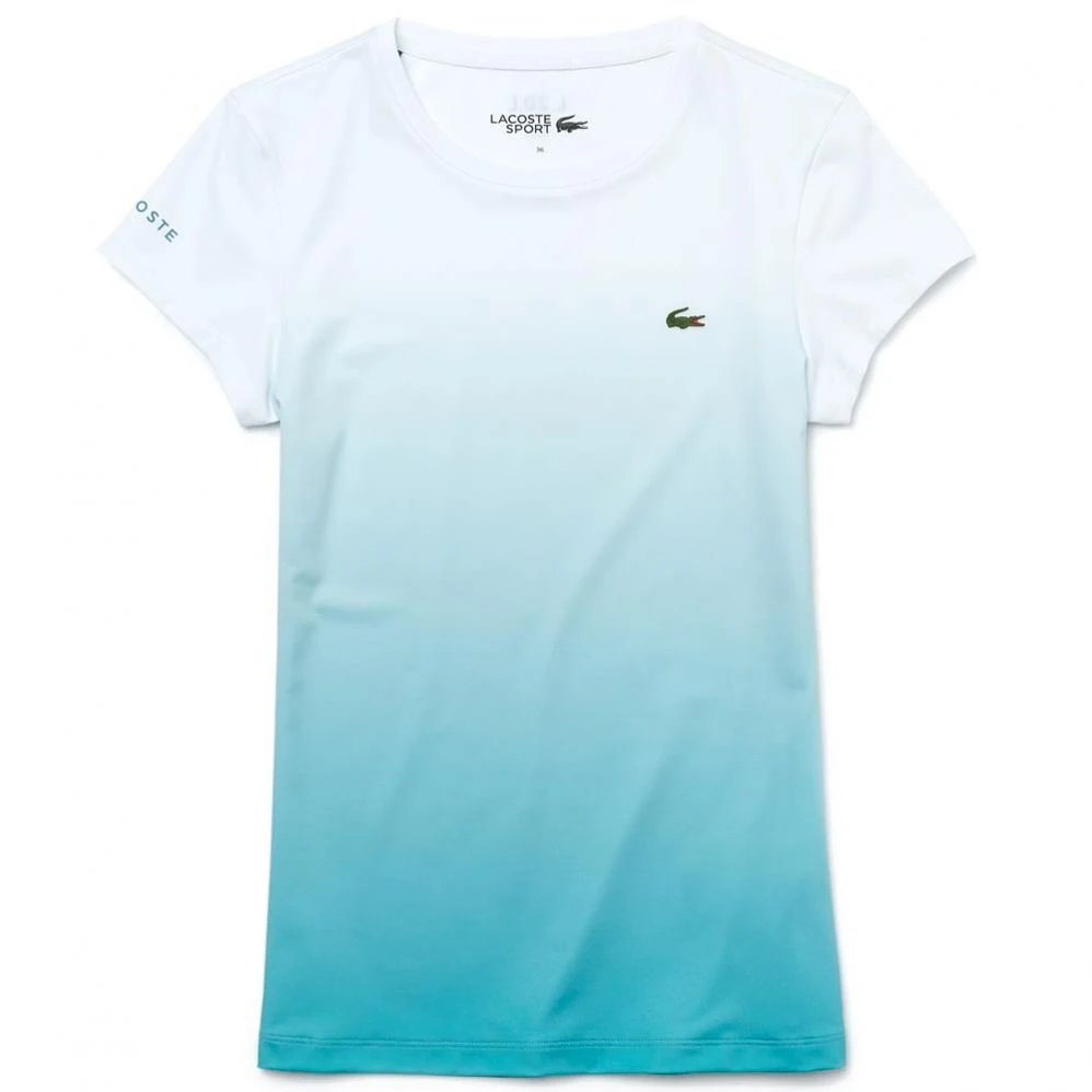 T-Shirt Lacoste Sport Femme Dégradé 3 T-Shirt Lacoste Sport Femme Dégradé