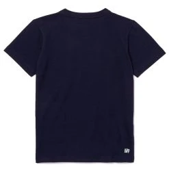 T-Shirt Lacoste Sport Junior Bleu Marine -HEAD boutique t shirt lacoste sport junior bleu marine 1
